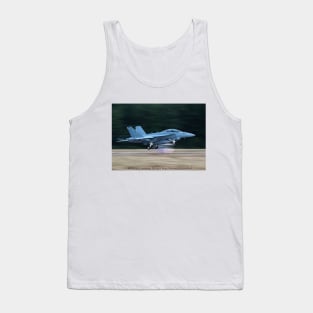 EA-18G Growler Super Hornet FCLP 12 Tank Top